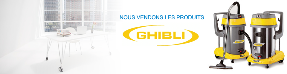 Aspirateur commercial, détaillant Ghibli en vente à Québec